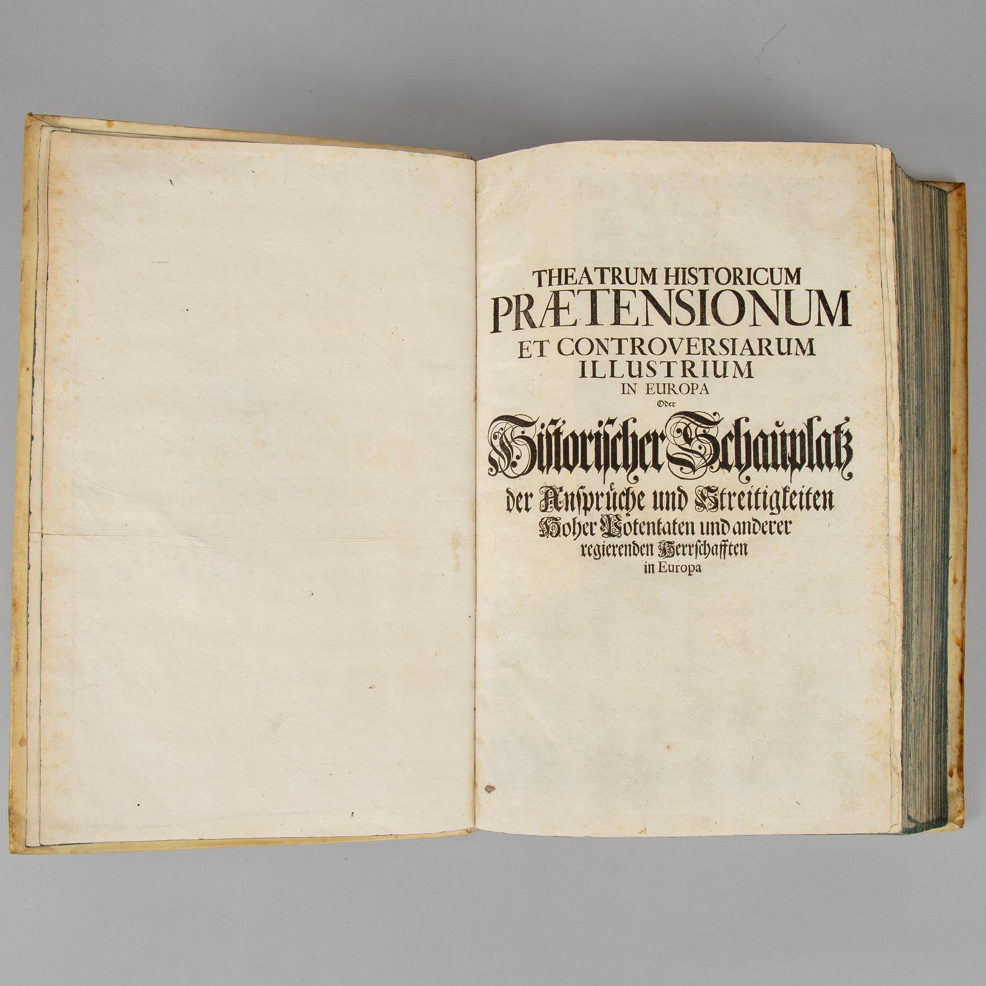 Provenance: Adam Lewenhaupt Falckenstein.