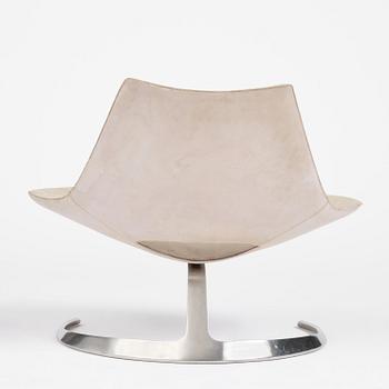 Preben Fabricius & Jørgen Kastholm, a "Scimitar" chair, Ivan Schlechter, Copehhagen, 1960s.