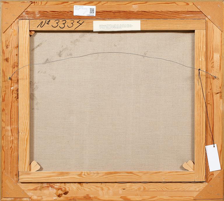 EDITH GERT, olja på duk, signerad.