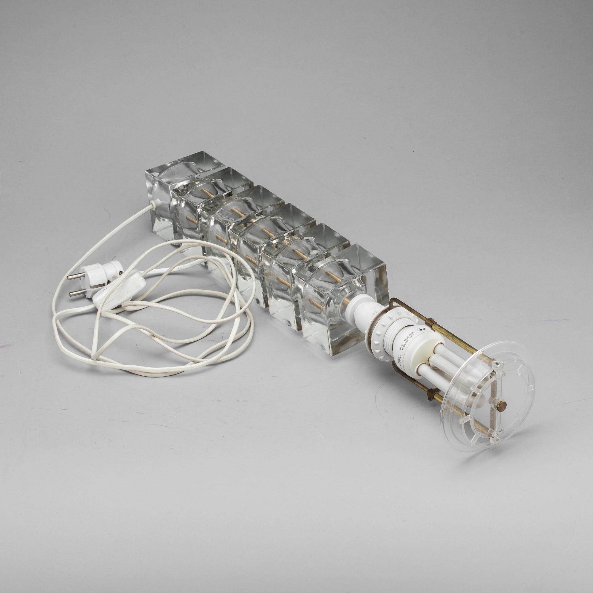 BORDSLAMPA, Carl Fagerlund, Orrefors, 1900-talets andra hälft.