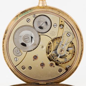 Cyrus, pocket watch, 18K gold, 50 mm.