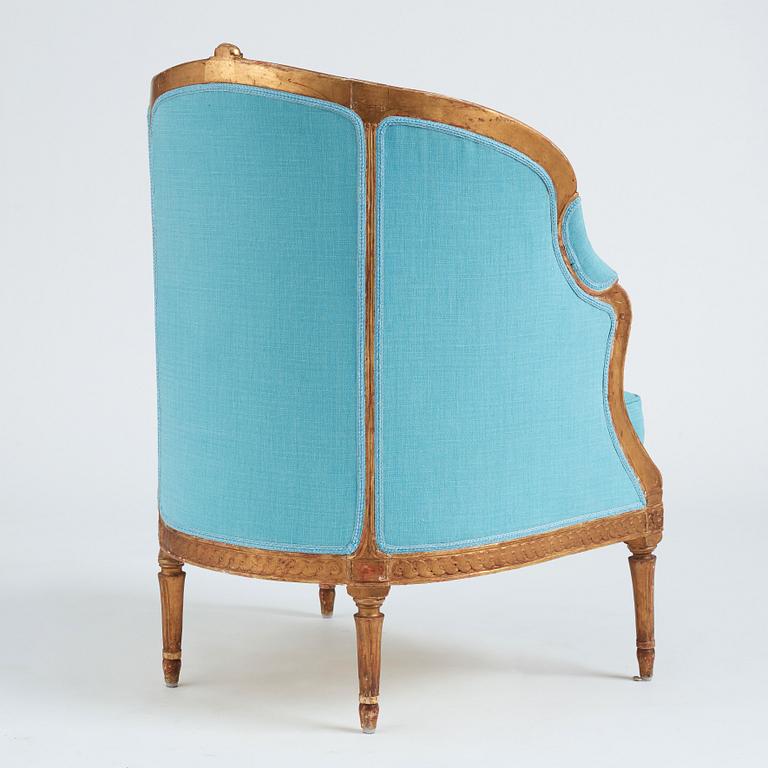 Bergére, 1700-talets slut, Gustaviansk.