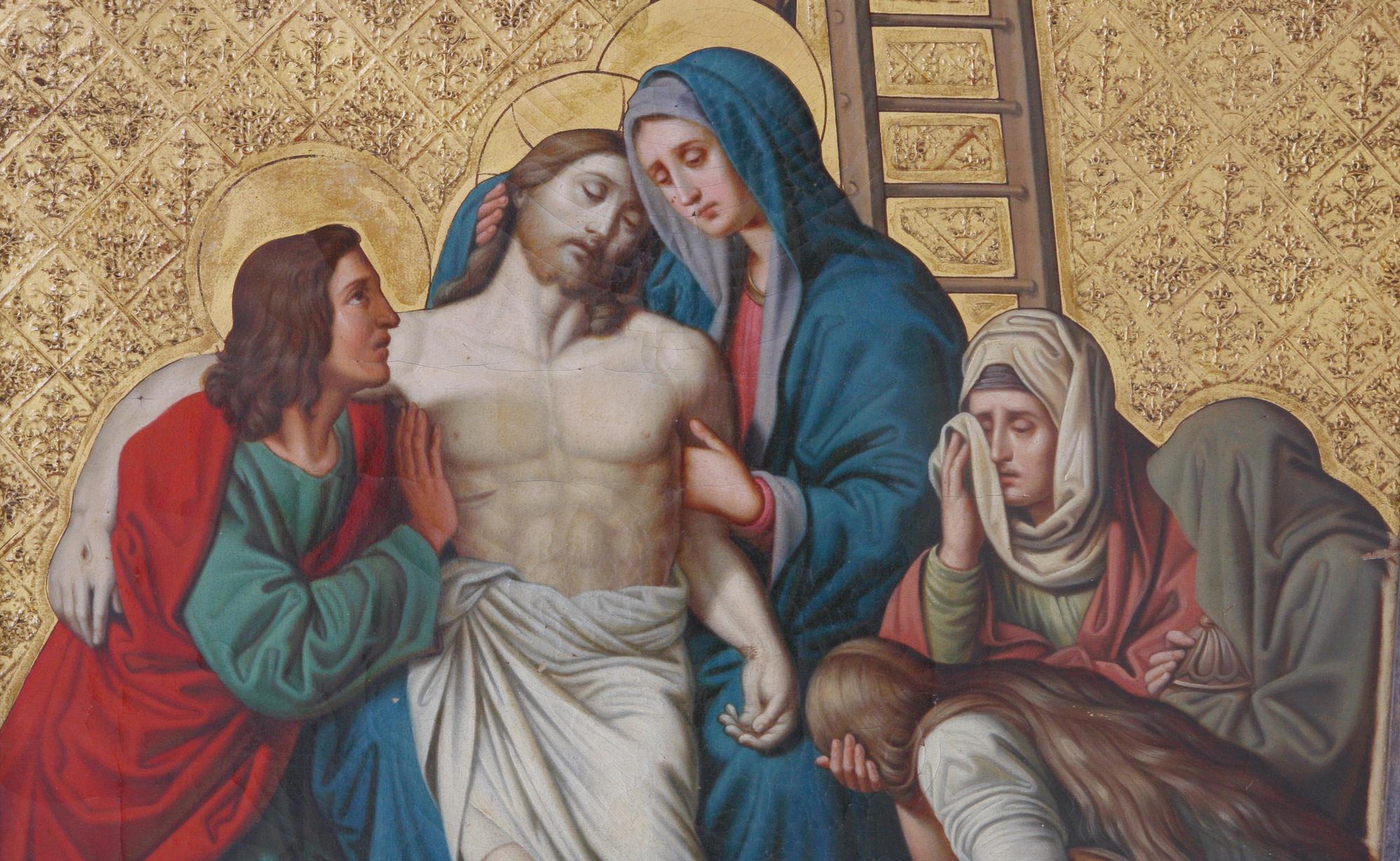 OKÄND KONSTNÄR, olja på duk, 1800-tal.