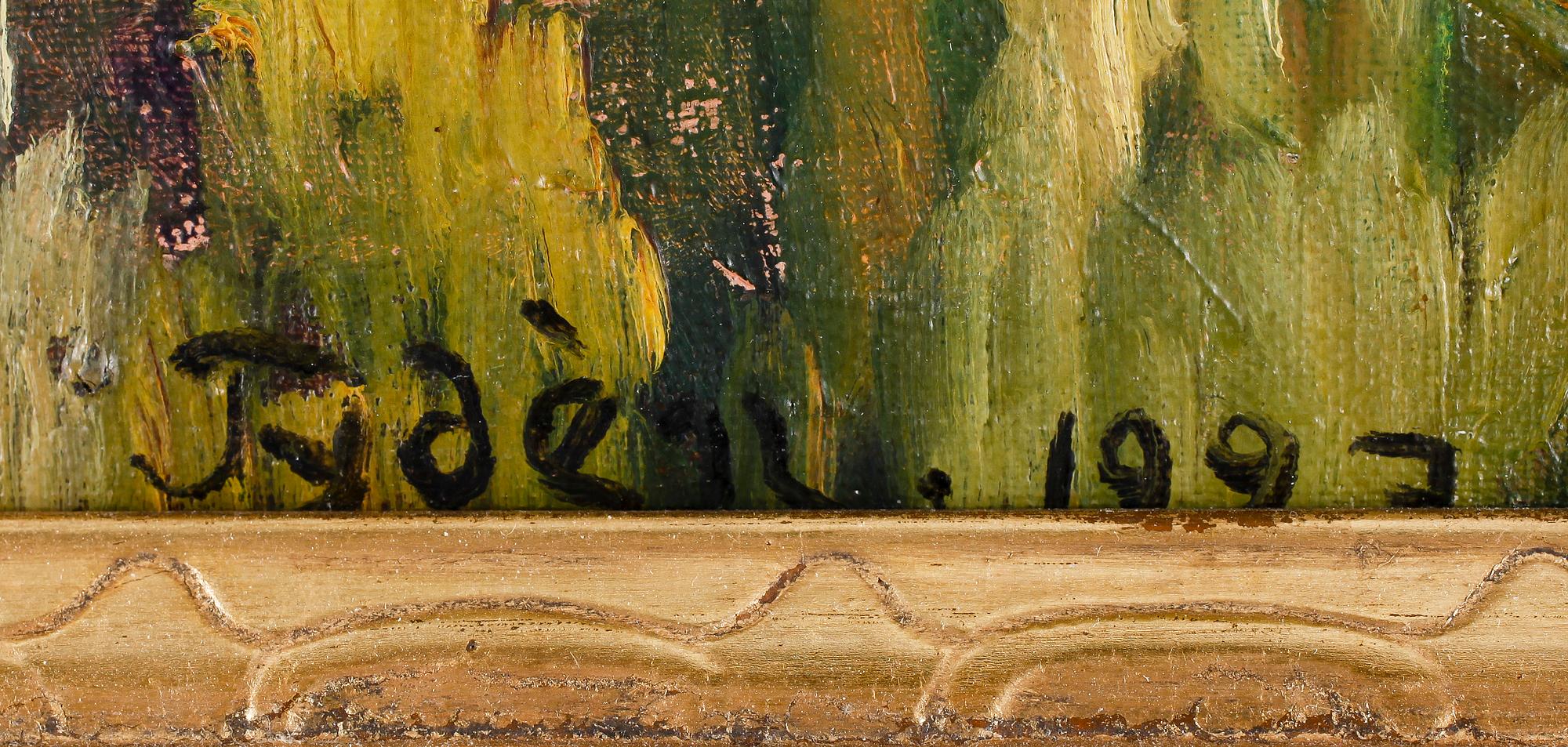 NILS TYDÉN, olja på duk, sign o dat 1927.