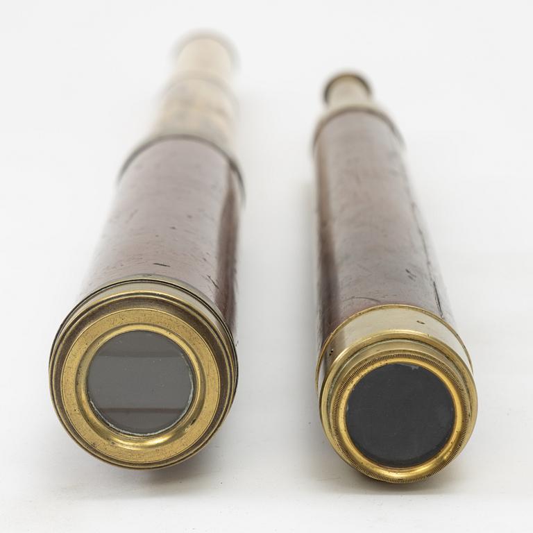 Two 19th century telescopes.