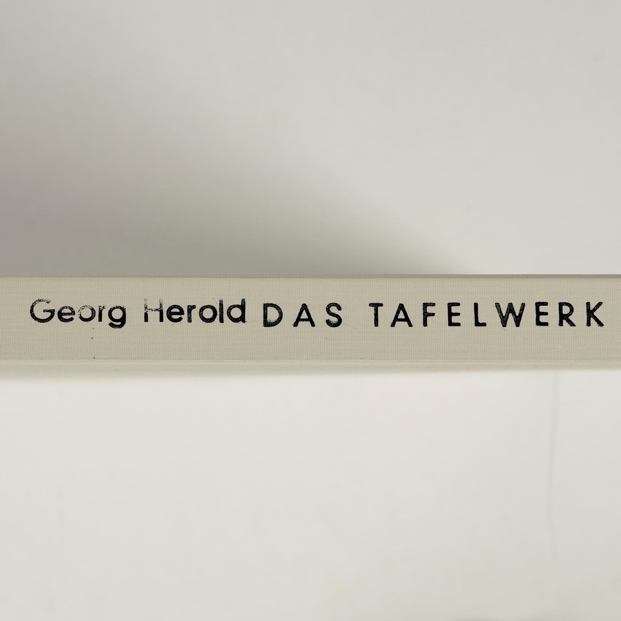Georg Herold, mapp med 28 offsettryck, signerad och numrerad 179/180.