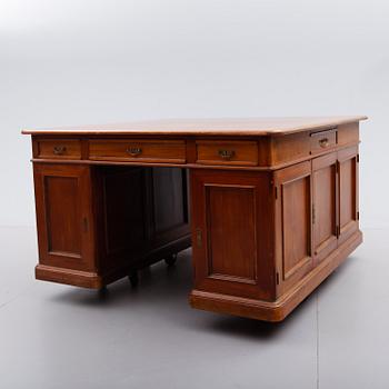 PARTNERDESK, tidigt 1900-tal, dubbelsidigt.