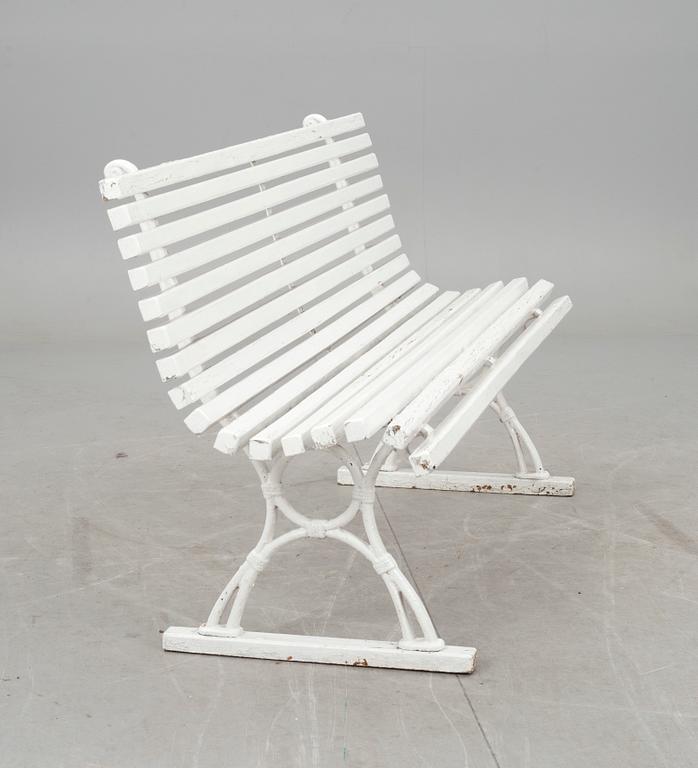 TRÄDGÅRDSSOFFA, 1900-talets början.