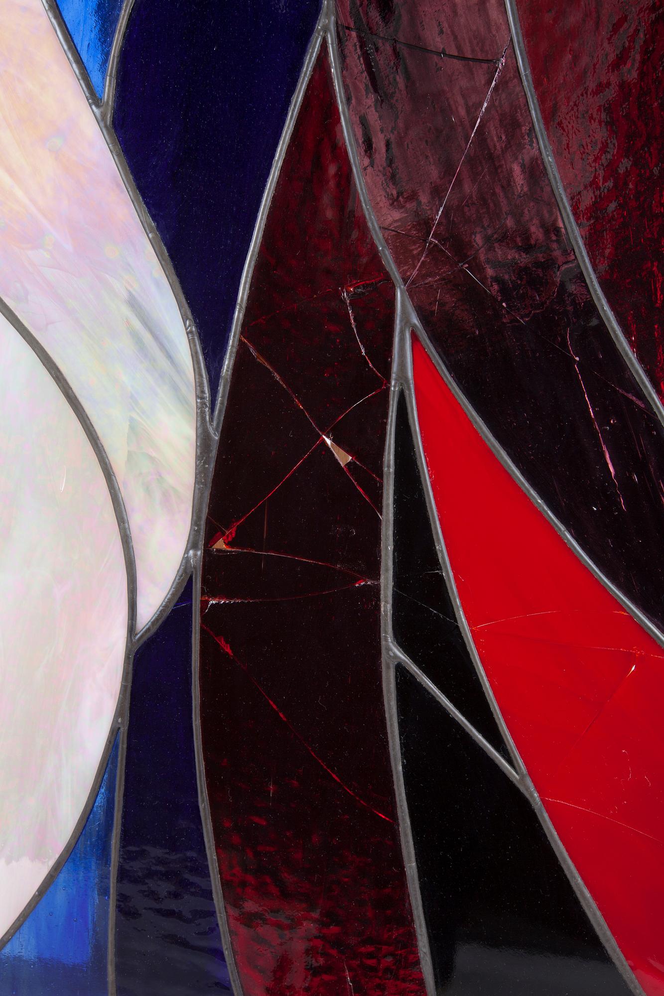 GLASSKULPTUR, blyglas, signerad I. Biancucci, daterad 2005.
