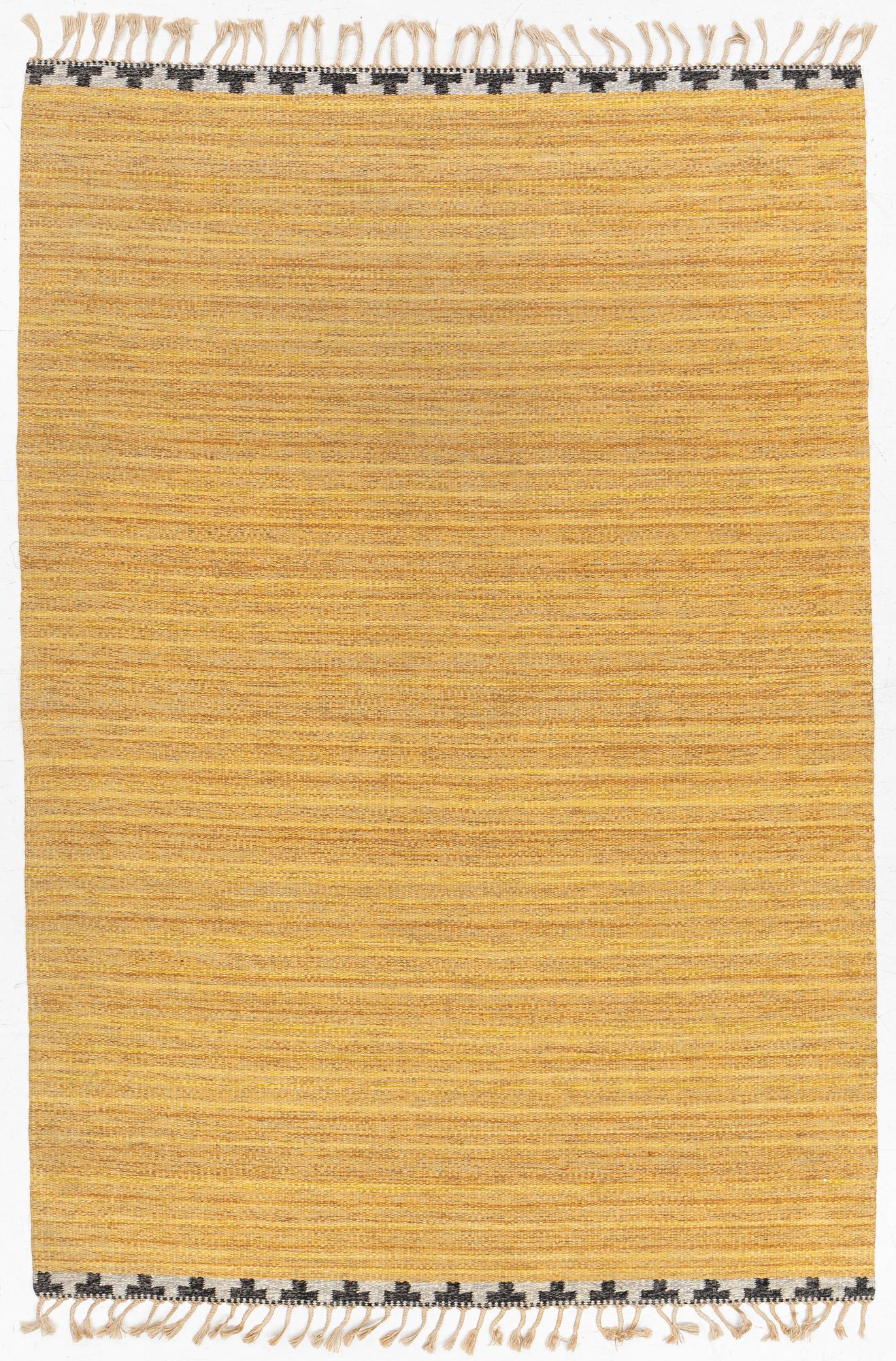 Rakel Carlander, attributed to, a flat weave rug, c. 240 x 165 cm.