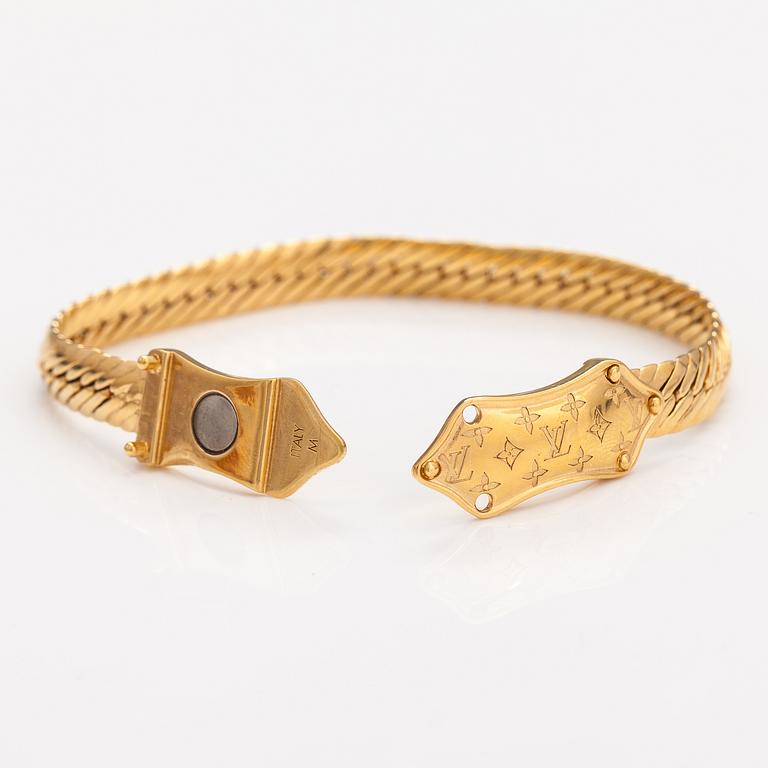 Louis Vuitton, "Nanogram" bracelet. Marked Louis Vuitton Paris, Italy.