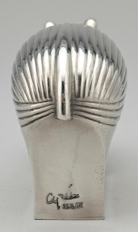 FIGURIN, tenn, design Gunnar Cyrén, märkt Cyrén.