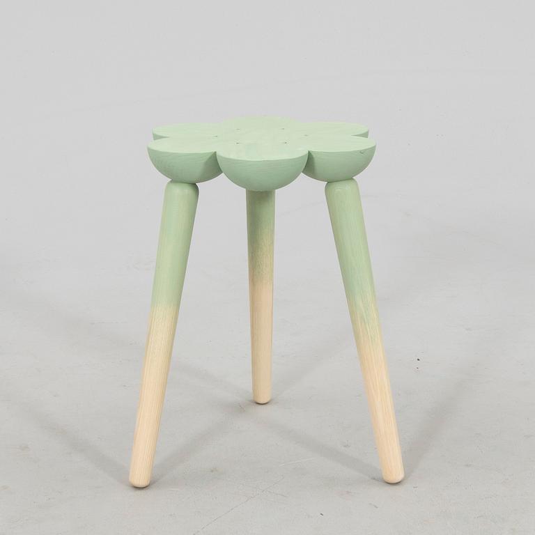 Lisa Hilland, stool "Smyltha" for Myltha, 21st century, unique.