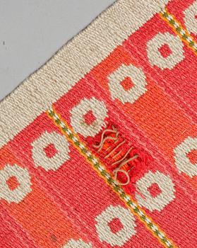 MATTA, dubbelväv, Ingrid Dessau, monogramsignerad, 300 x 195 cm, 1900-talets andra hälft.