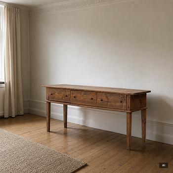 A sideboard, 19th century.