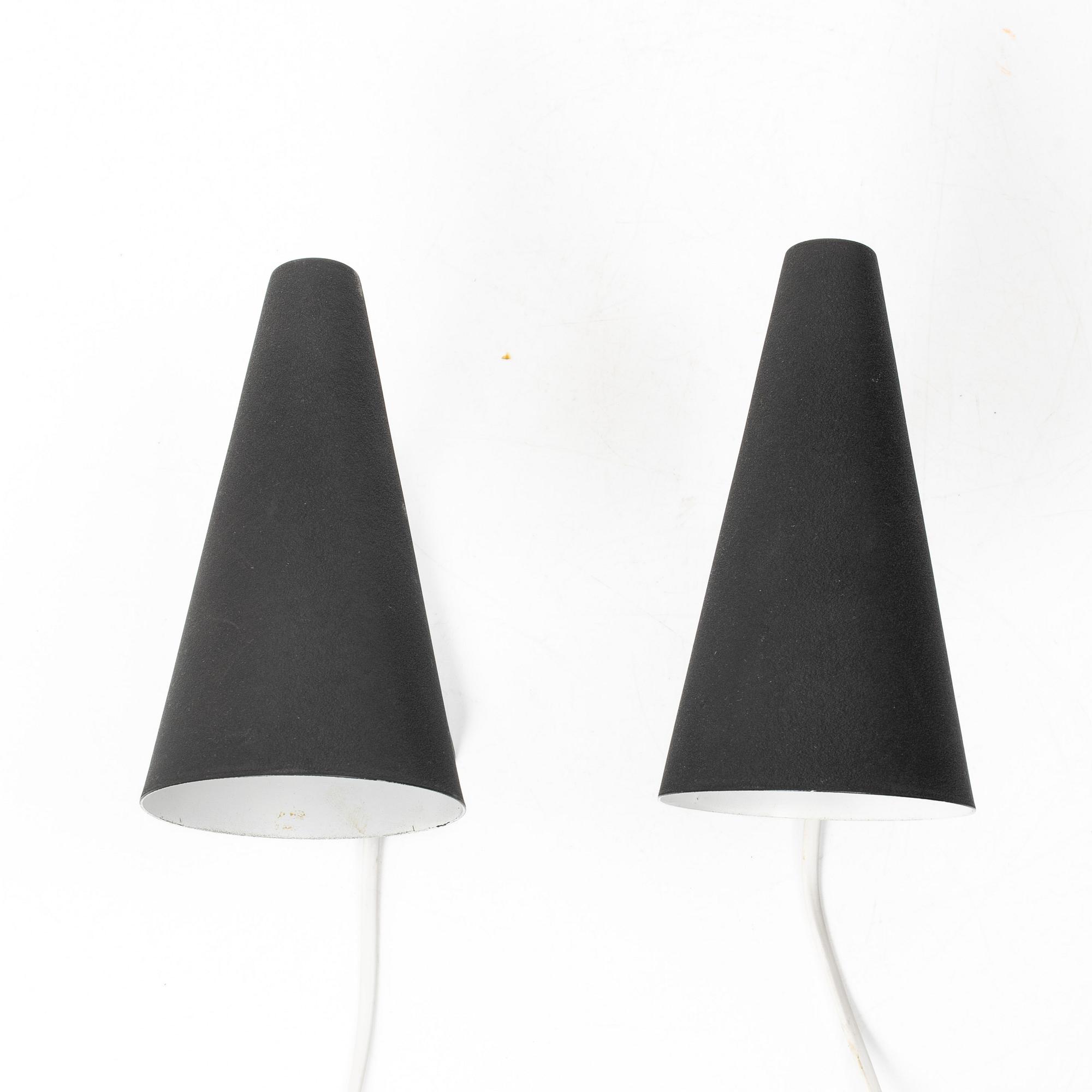 Table lamps, a pair, MAE, mid-20th century.