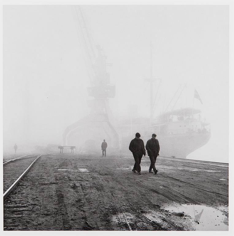 Ismo Hölttö, "Katajanokan satama, Helsinki 1966".