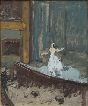 Wilhelm Kåge, Ballet dancer.