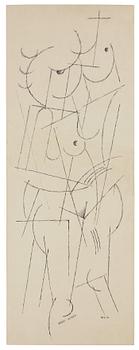 451. Otto G Carlsund, "Deux amies".