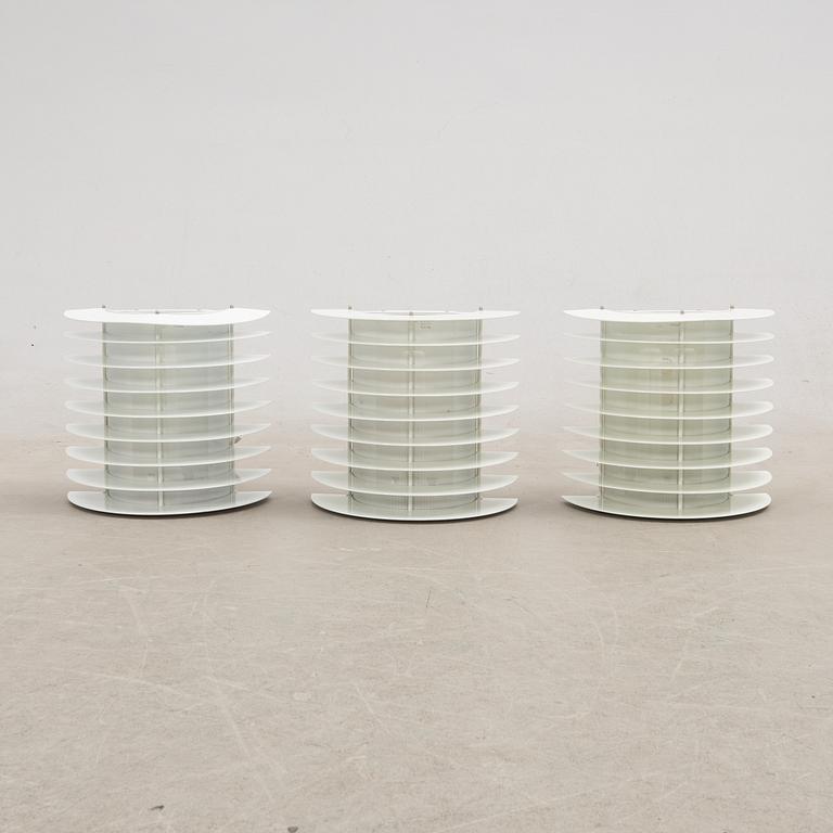 Boréns, wall lamps, 3 pcs, second half of the 20th century.