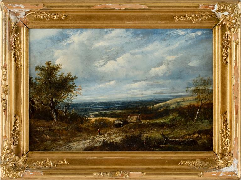 JOSEPH THORS, olja på duk, sign.