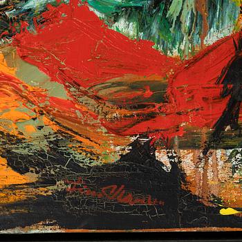 Finn Pedersen, olja på duk, signerad.