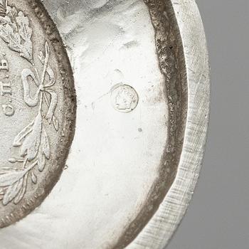 Kåsa, silver, oidentifierad mästare, Lettland ca 1920-1939.