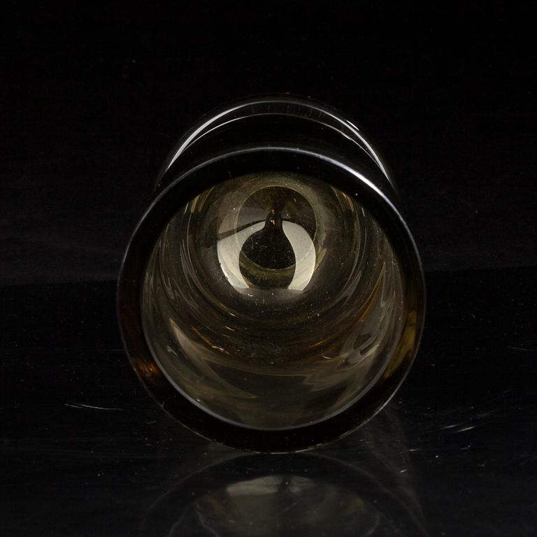 VAS, glas, signerad Riihimäen Lasi Oy, -37 G...