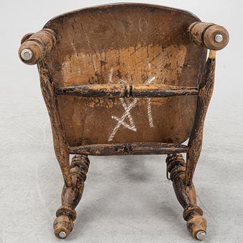 Armchair, Windsor model, England, 19th century.