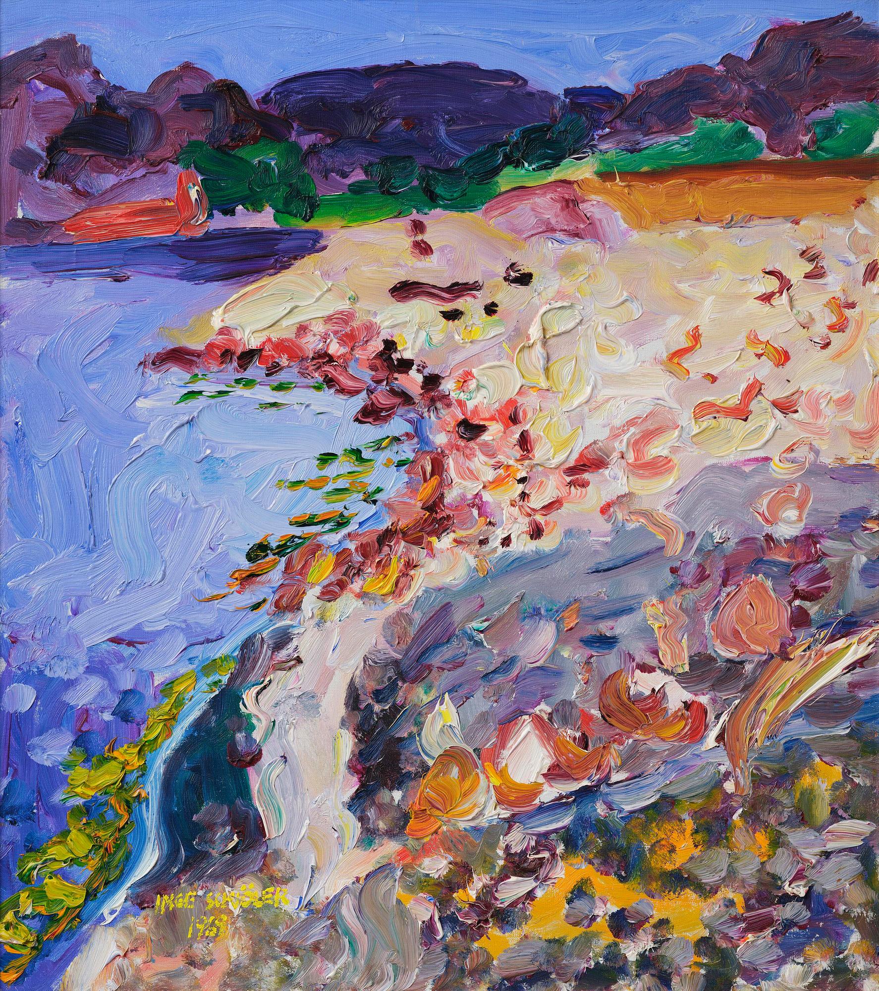 Inge Schiöler, "Stenig Strand".