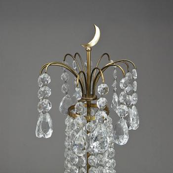 BORDSLYSTRAR, ett par, gustaviansk stil, 1900-talets mitt.