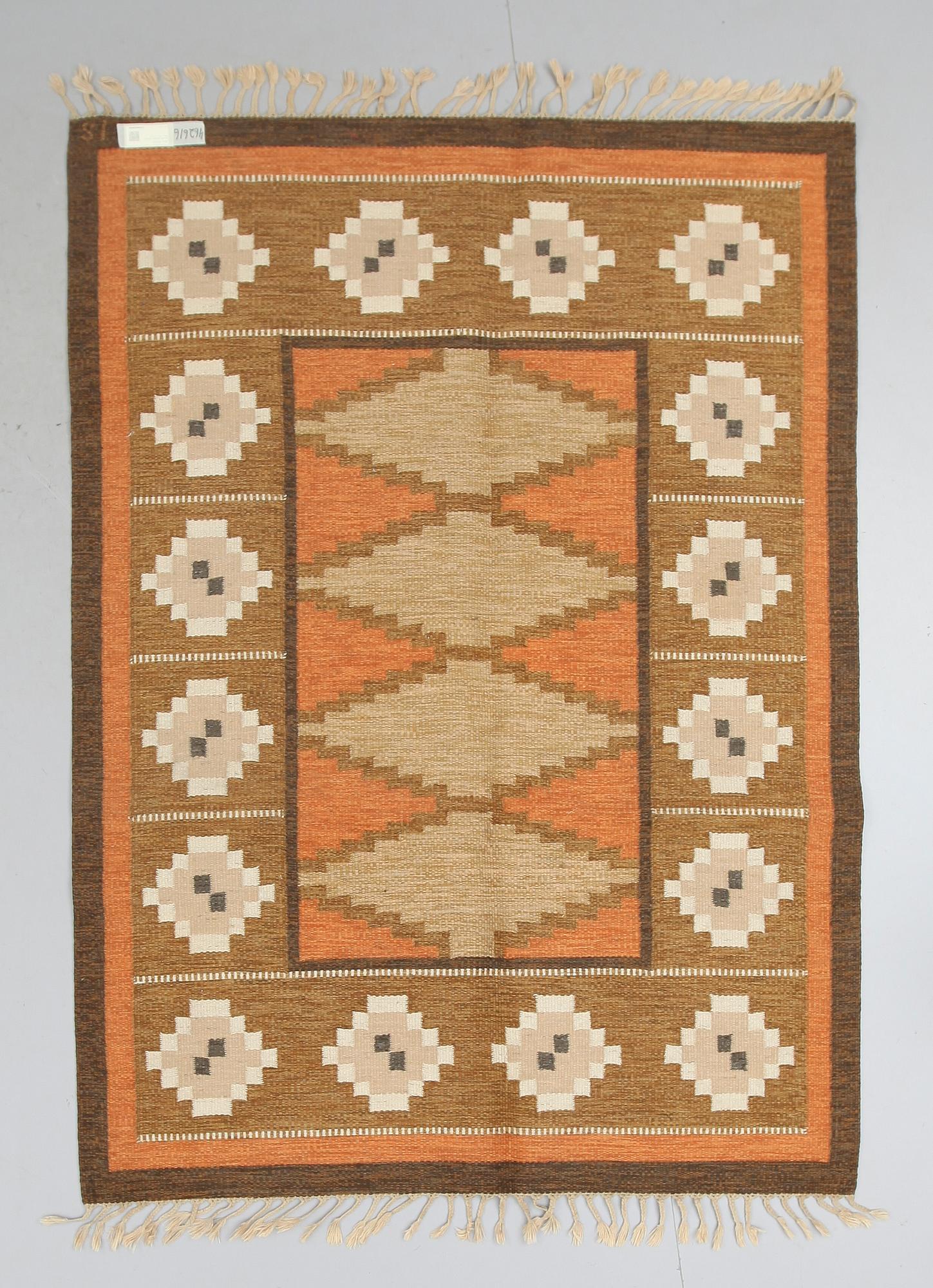 MATTA, rölakan, Ingegerd Silow. 230 x 167 cm.