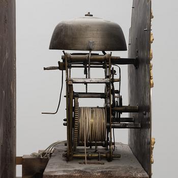 A 18th century longcase clock.