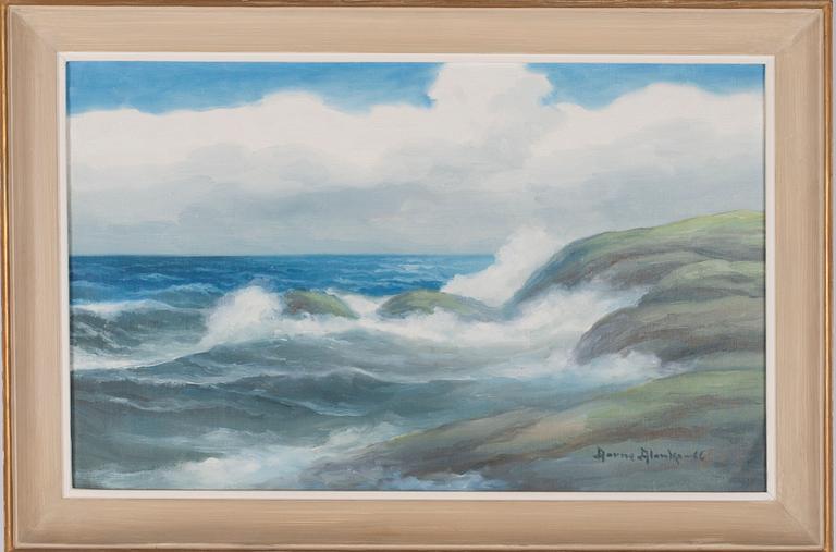 AARNE ALANKO, olja på duk, signerad och daterad -66.