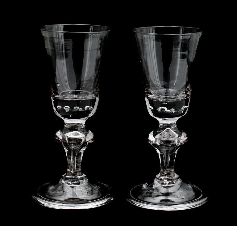 VINGLAS, 1 par, 1800-tal.