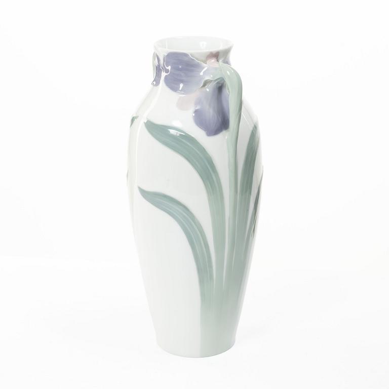 Karl Lindström, & Waldemar Lindström, an Art Nouveau porcelain vase, Rörstrand.
