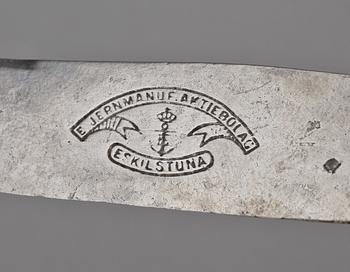 PARTI BESTICK, silver, flertal tillverkare, mest Sverige, 1800-1900-tal. Tot vikt ca 750 gram.