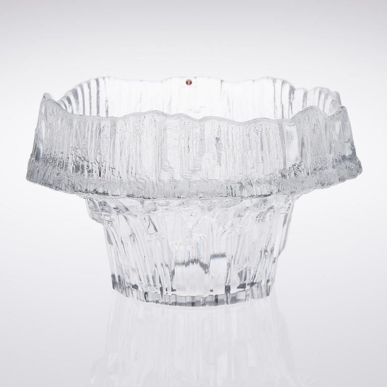 TAPIO WIRKKALA, skål 3450 "Stellaria", signerad Tapio Wirkkala, Iittala, 1900-talets slut.