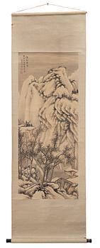 Unidentified artist, two scroll paintings, China, circa 1900/early 20th century.