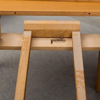 CARL MALMSTEN, matsalsgrupp 7 delar, "Ambassadör", Åfors Möbelfabrik.