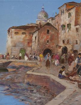 Wilhelm von Gegerfelt, Canal, Venice.