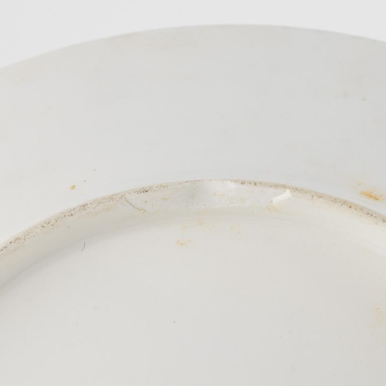 Tallrikar, 8 st, Duc d'Angoulême, Paris, Frankrike, 1790-1829.