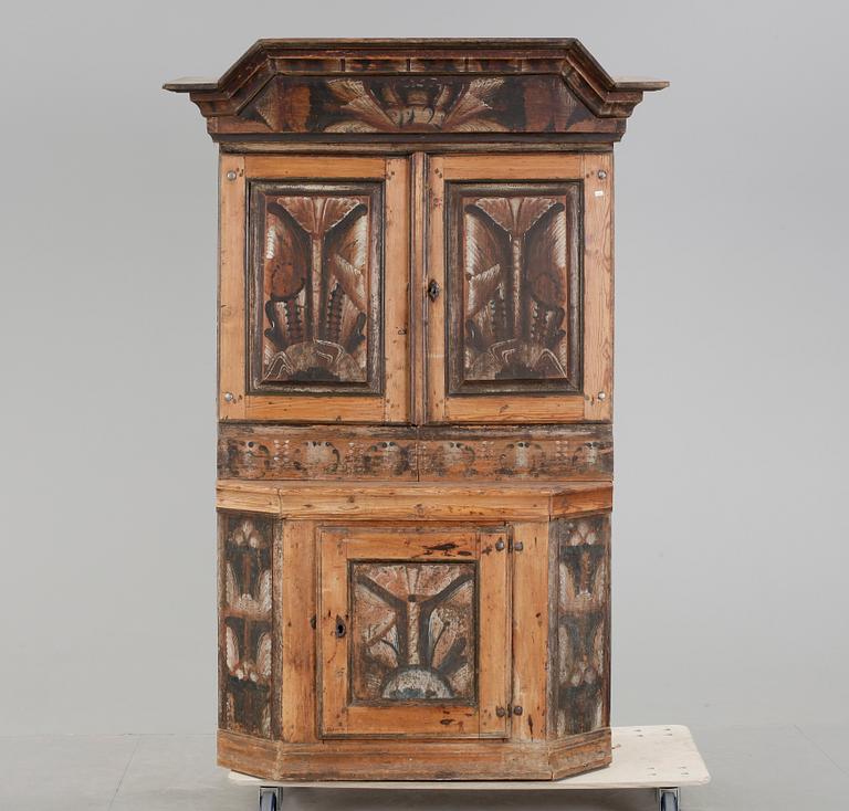 SKÅP. Allmoge, märkt 1792.