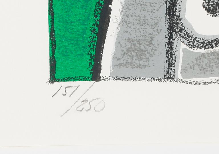 BEVERLOO CORNEILLE, färglitografi, signerad och daterad -96, numrerad 151/250.