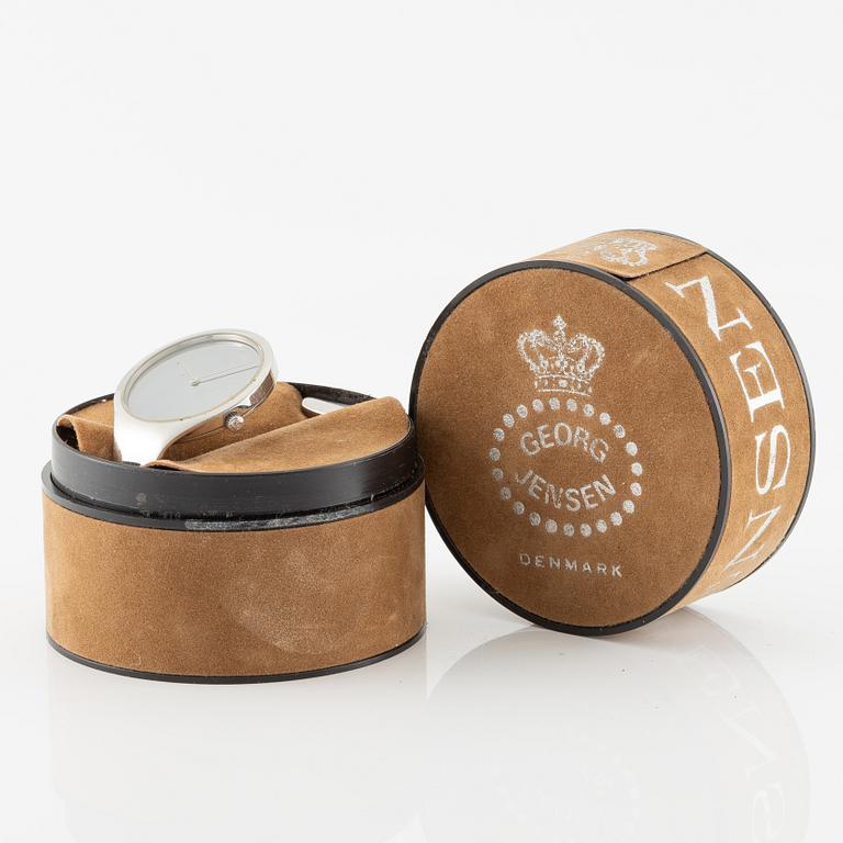 Georg Jensen, Vivianna, design Torun Bülow, armbandsur, 33 mm.