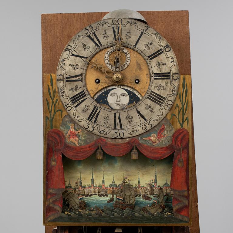 LONGCASE CLOCK, Gerut Bramer, Amsterdam. Second half of the 18th century.