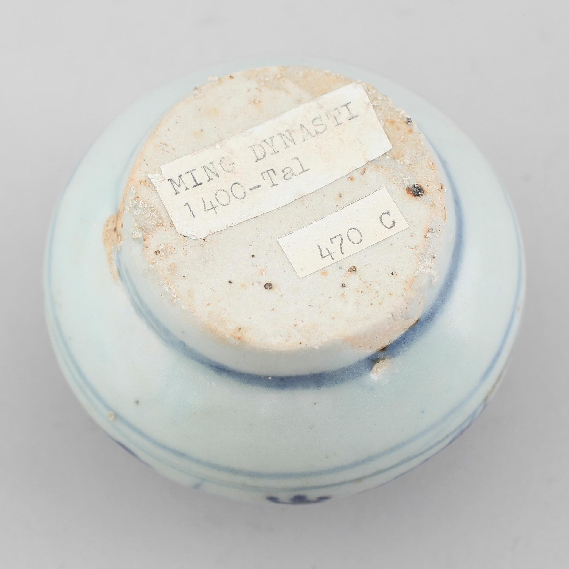 VAS, porslin, Kina, Ming, 1400-tal.