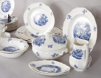 MATSERVIS, 70 delar, porslin. Wedgewood, England.