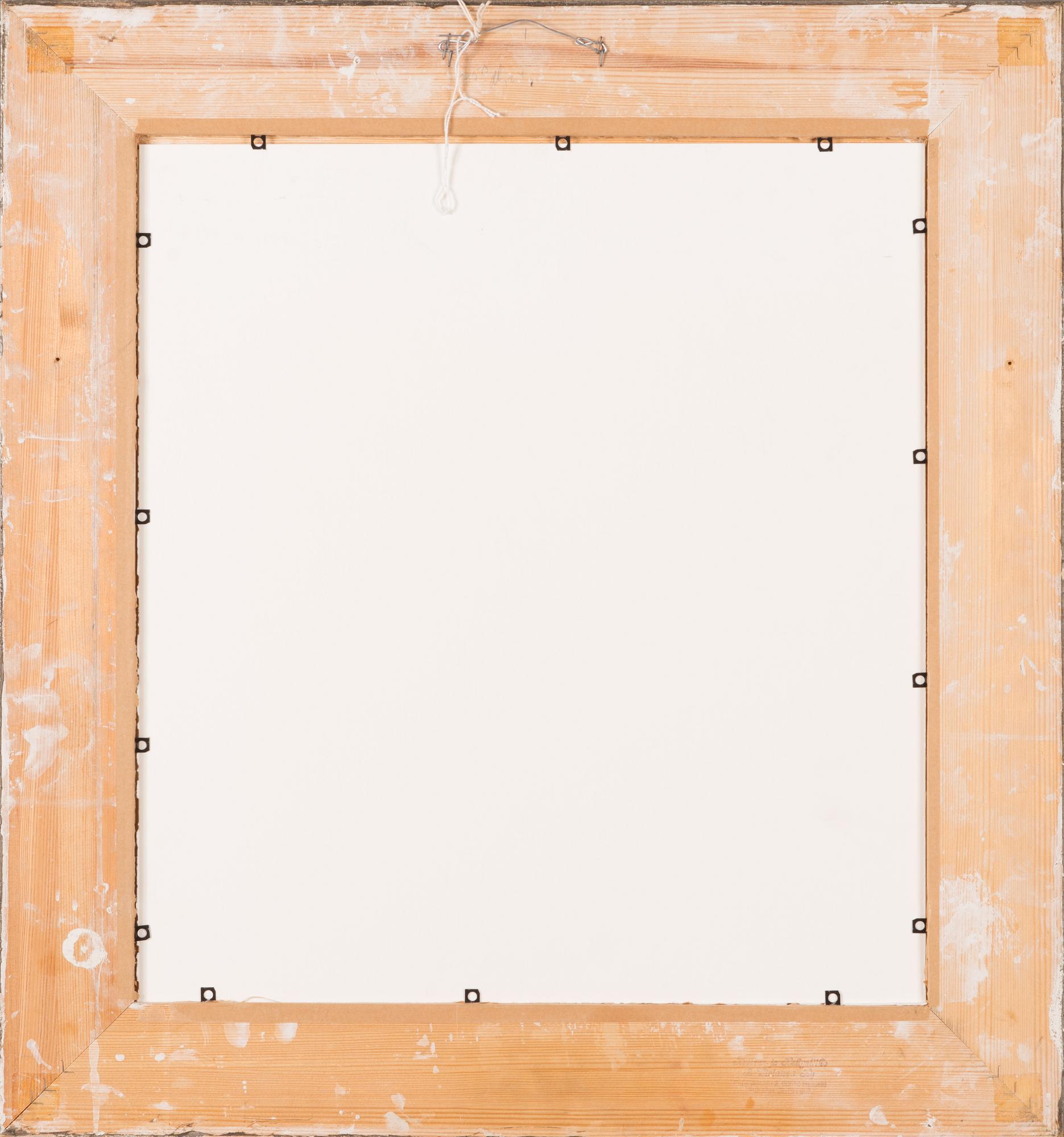 Eero von Boehm, akryyli levylle kiinnitetylle paperille, signeerattu.