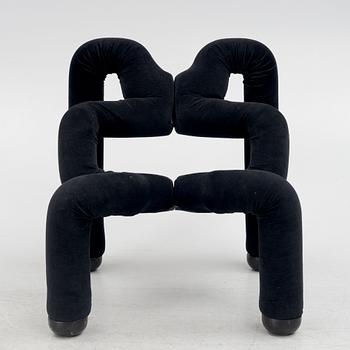 Terje Ekstrøm, fåtölj, "Ekstrem", Stokke Fabrikker, Norge, 1900-talets slut.